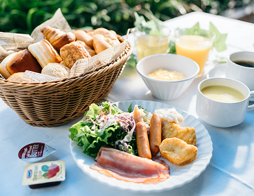 Image shot of restaurant garden cafe